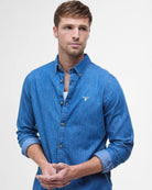 Barbour chambray-crest-tailored-shirt-chambray – Legend Story