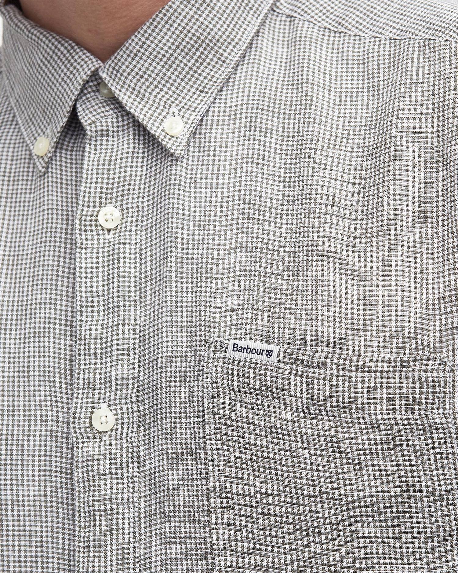 Barbour linton-tailored-shirt-olive – Legend Story