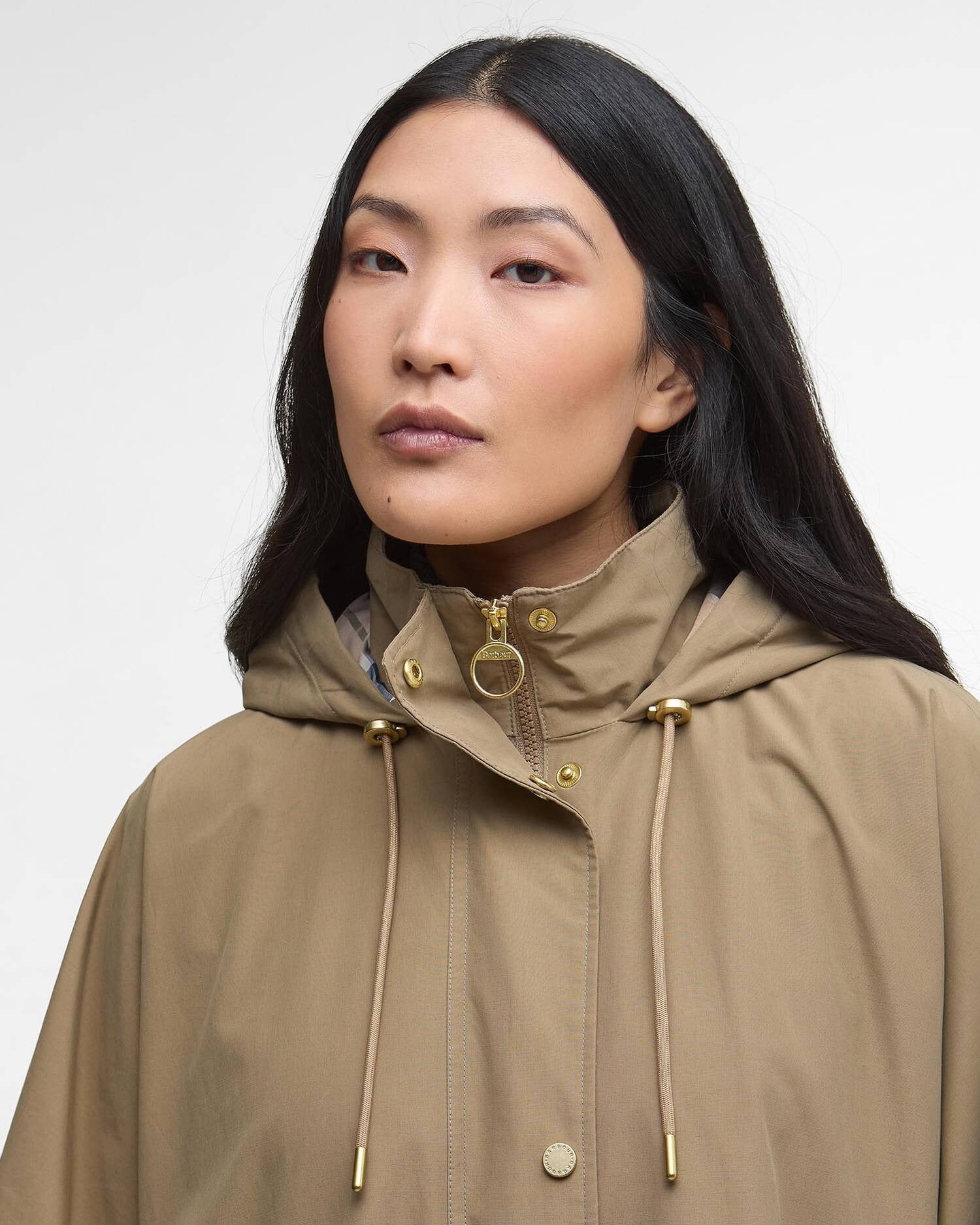 Barbour everlee-showerproof-cape-military-brown-hessi – Legend Story