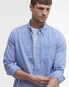 Barbour nelson-tailored-shirt-blue – Legend Story