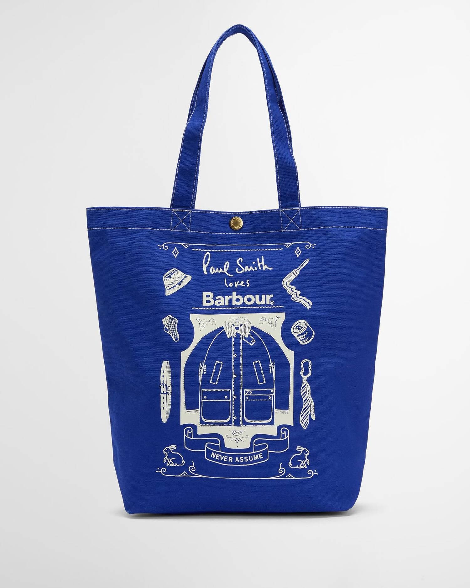 Barbour x-paul-smith-best-in-show-tote-blue – Legend Story
