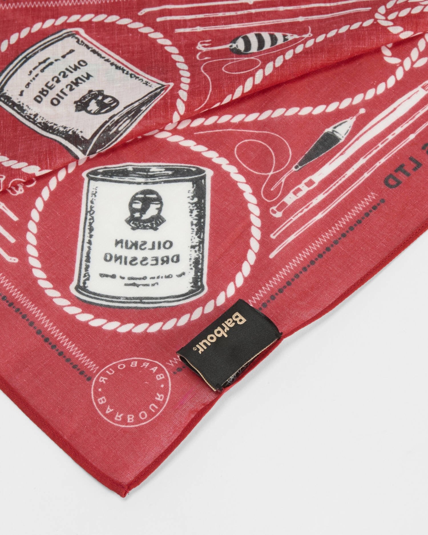 Barbour heritage-bandana-red – Legend Story