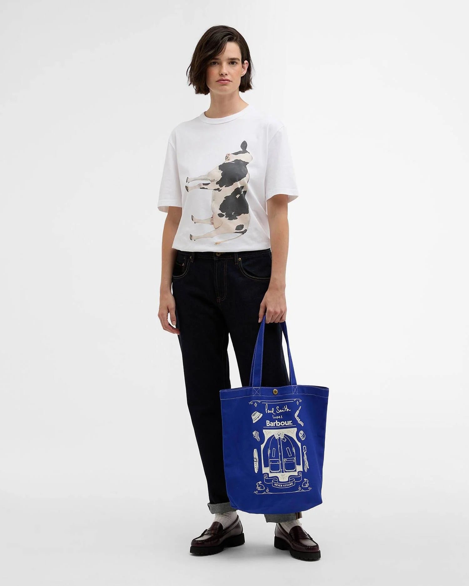Barbour x-paul-smith-best-in-show-tote-blue – Legend Story