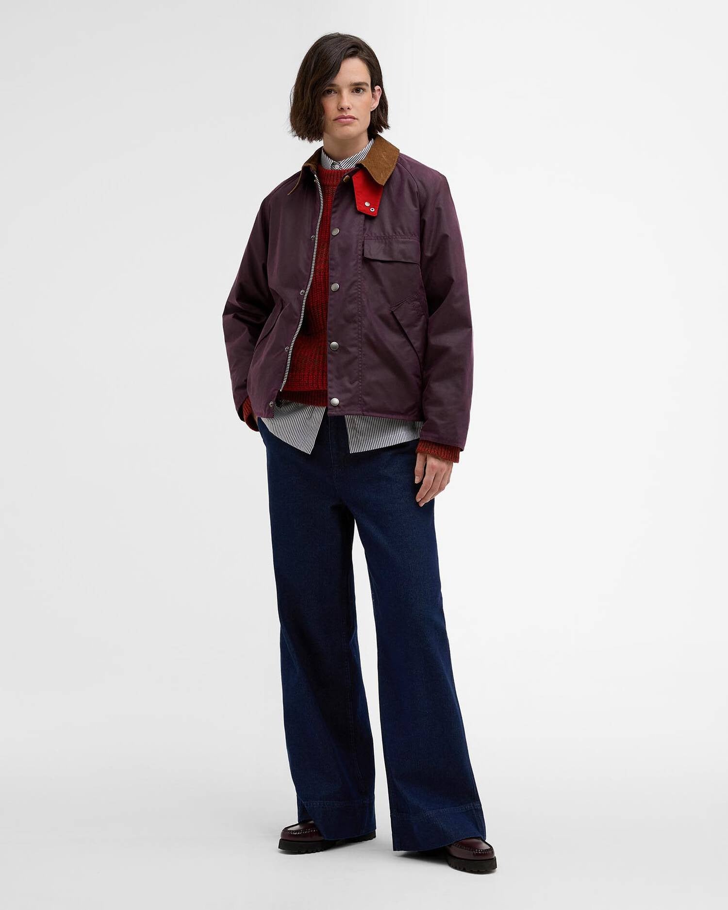Barbour x-paul-smith-transport-wax-jac-grape – Legend Story
