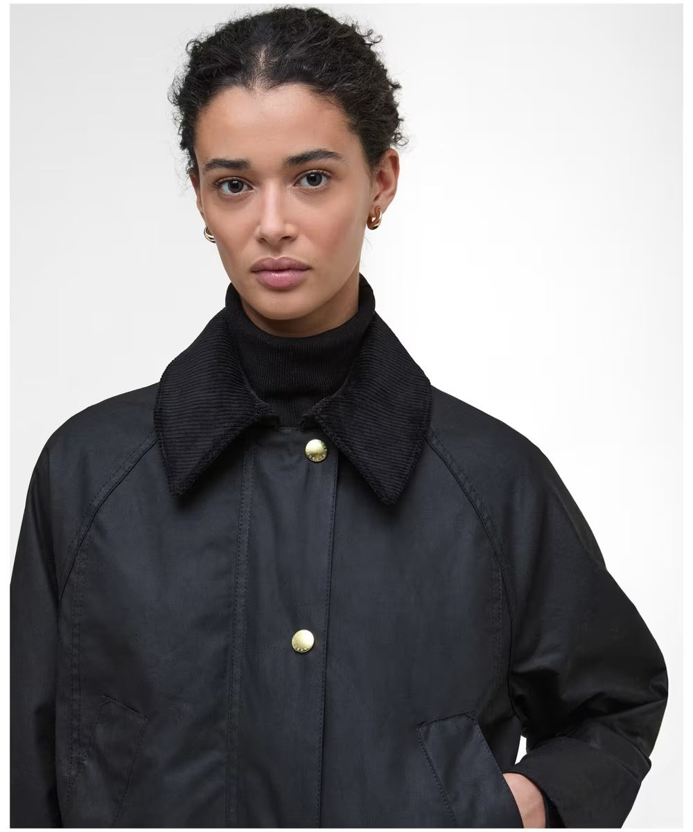 Barbour long-beadnell-wax-black-classic – Legend Story