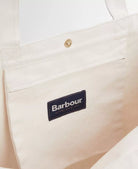 Barbour logo-tote-bag-ecru-barbour-green – Legend Story