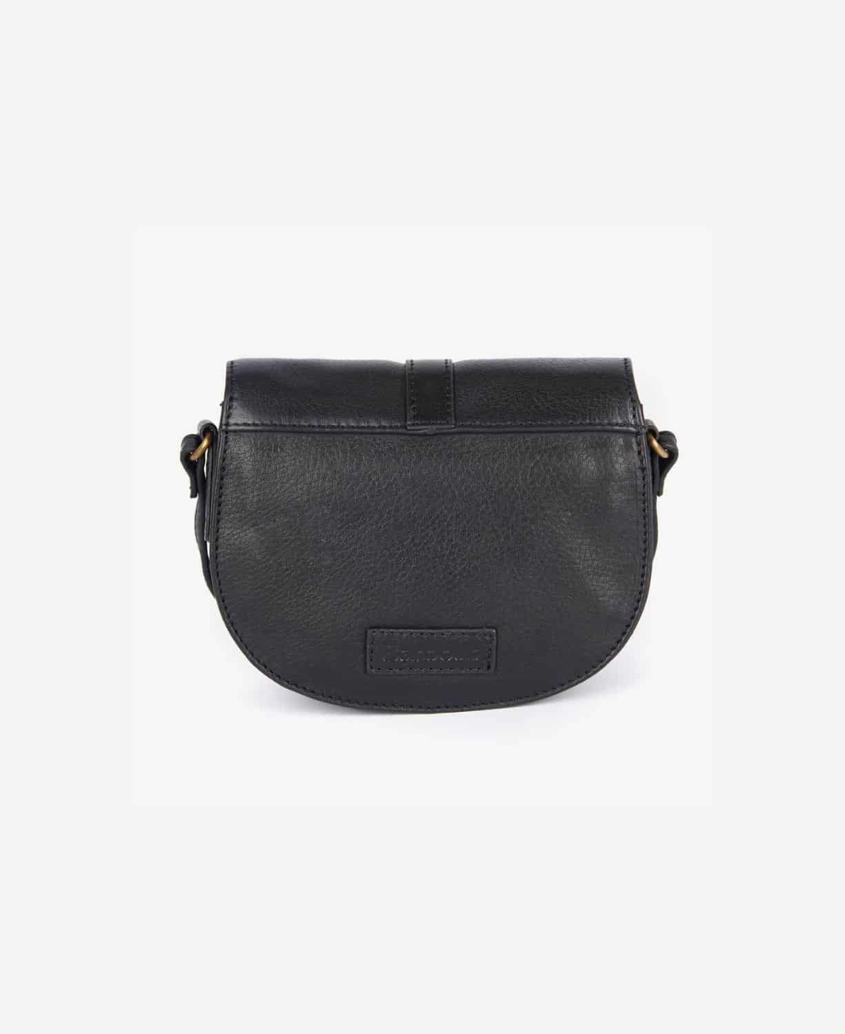 Barbour Laire Leather Saddle Bag