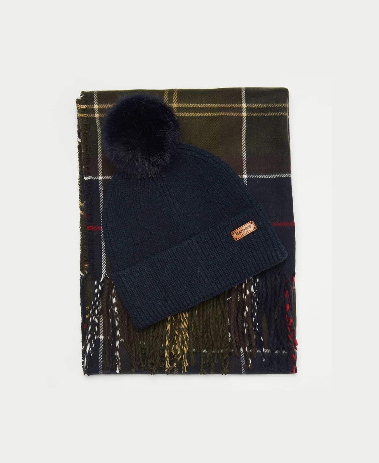Barbour Dover Beanie & Hailes Scarf Gift