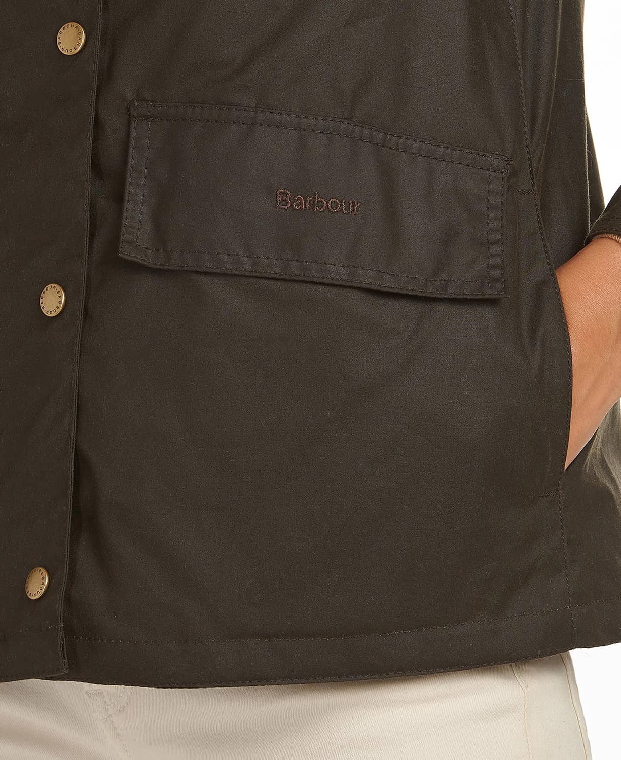 Barbour Avon Wax Olive