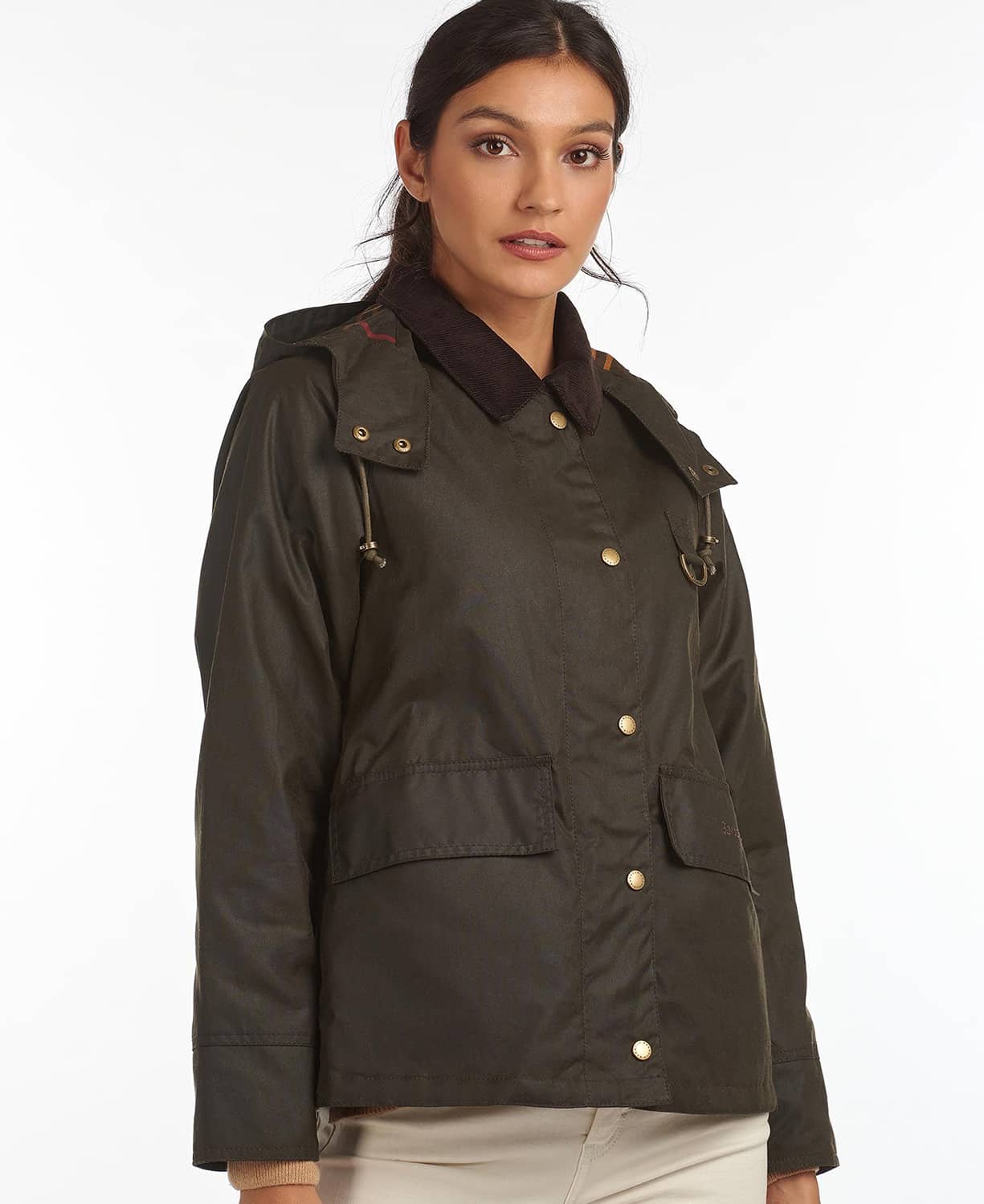 Barbour Avon Wax Olive