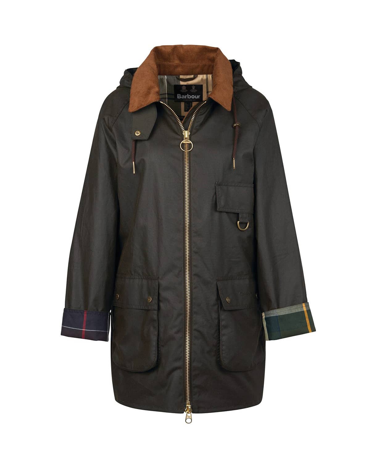 Barbour Traveller Wax Backpack Olive