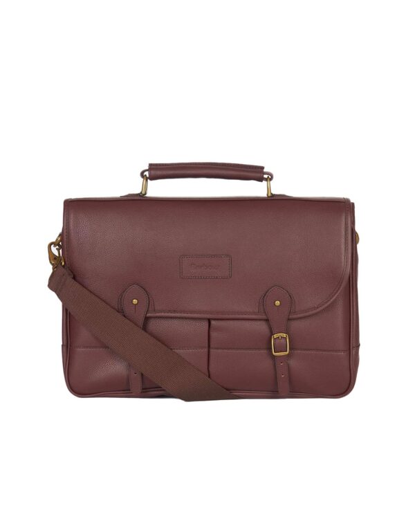 Barbour Leather Briefcase