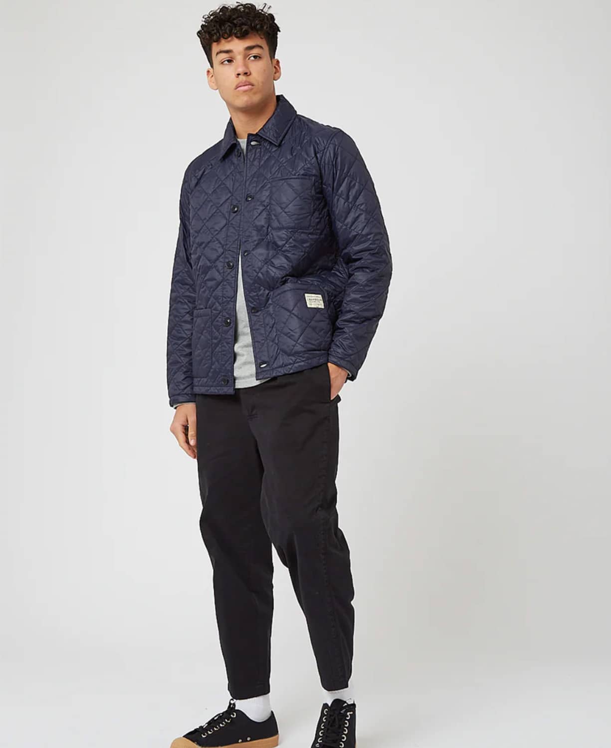 Barbour Soval Quilt Navy