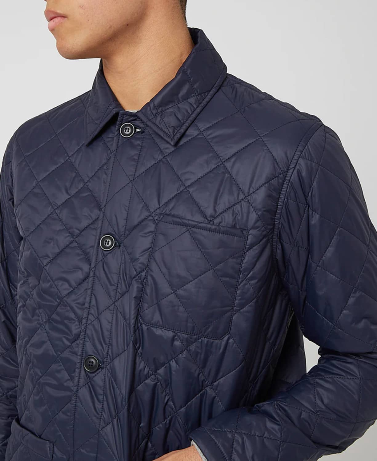 Barbour Soval Quilt Navy