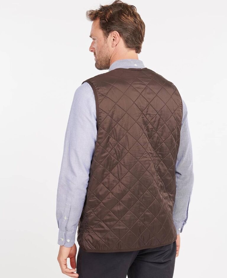 Barbour Polarquilt Waistcoat/Zip in Liner