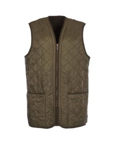 Barbour Polarquilt Waistcoat/Zip in Liner