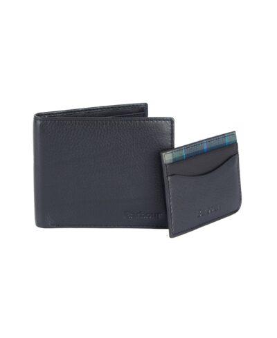 Barbour Leather Wallet And Card Holder