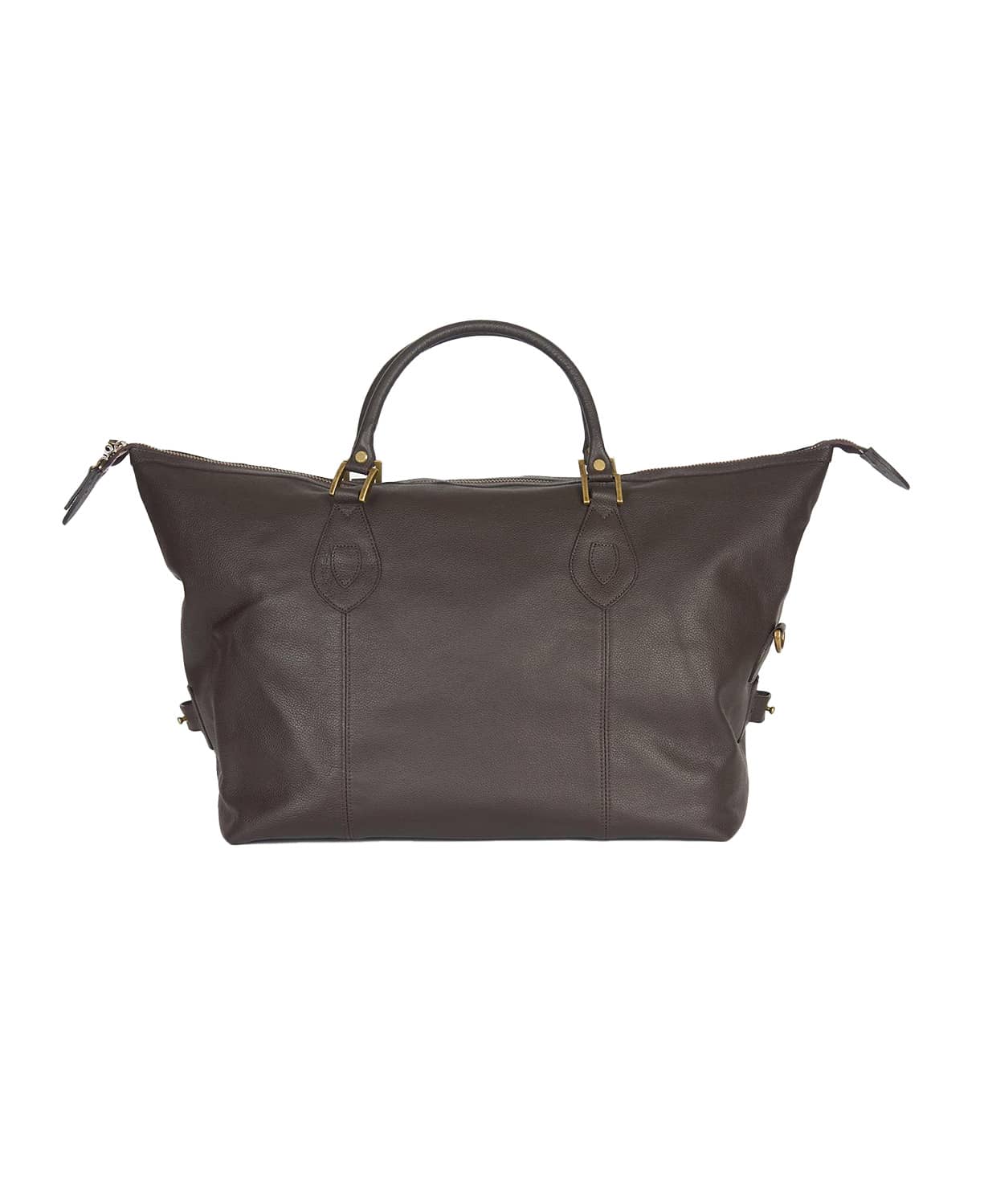 Barbour Leather Medium Travel Explorer Bag