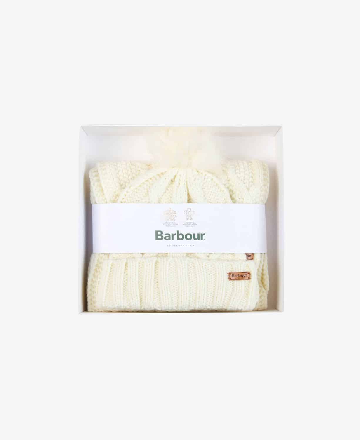 Barbour Ridley Beanie & Scarf Gift