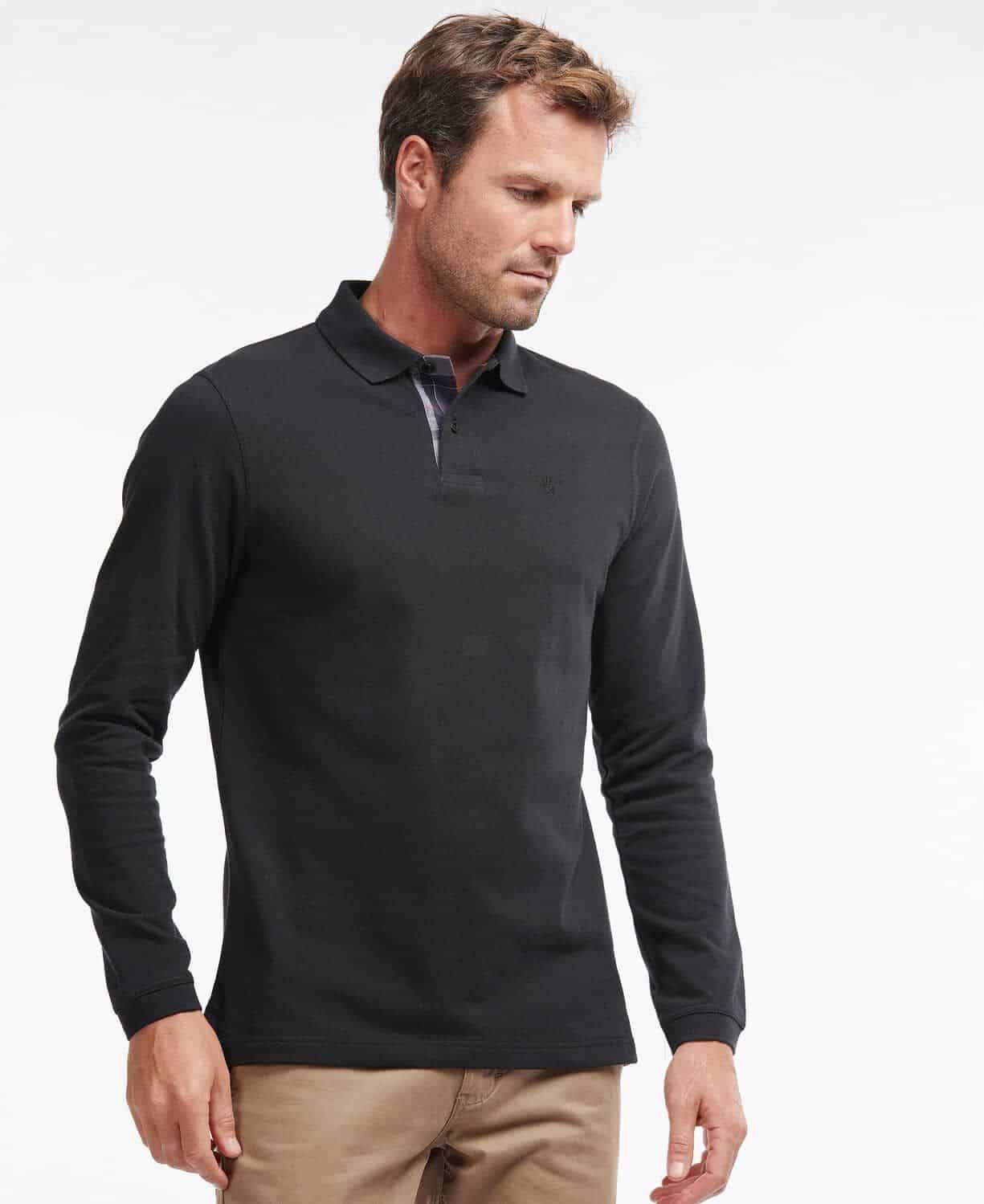 BARBOUR ESSENTIAL L/S SPORTS POLO