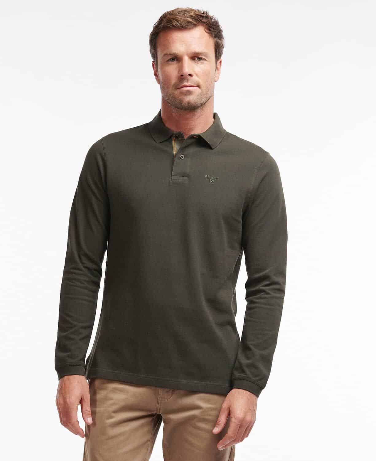 BARBOUR ESSENTIAL L/S SPORTS POLO