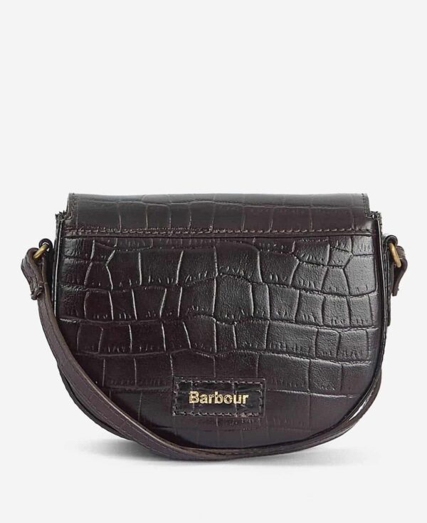 Barbour Eilein Leather Saddle Bag
