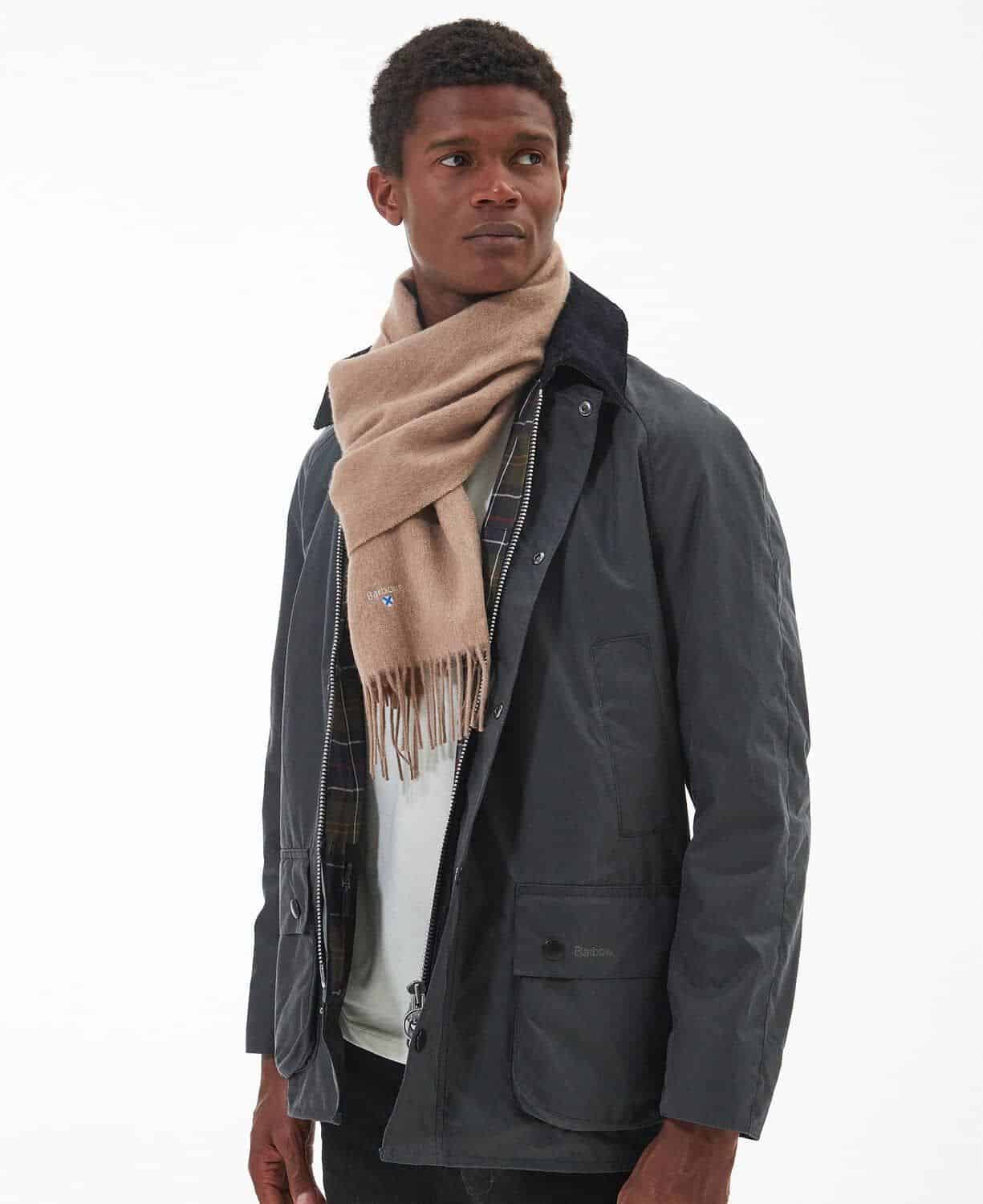 Barbour Plain Lambswool Scarf