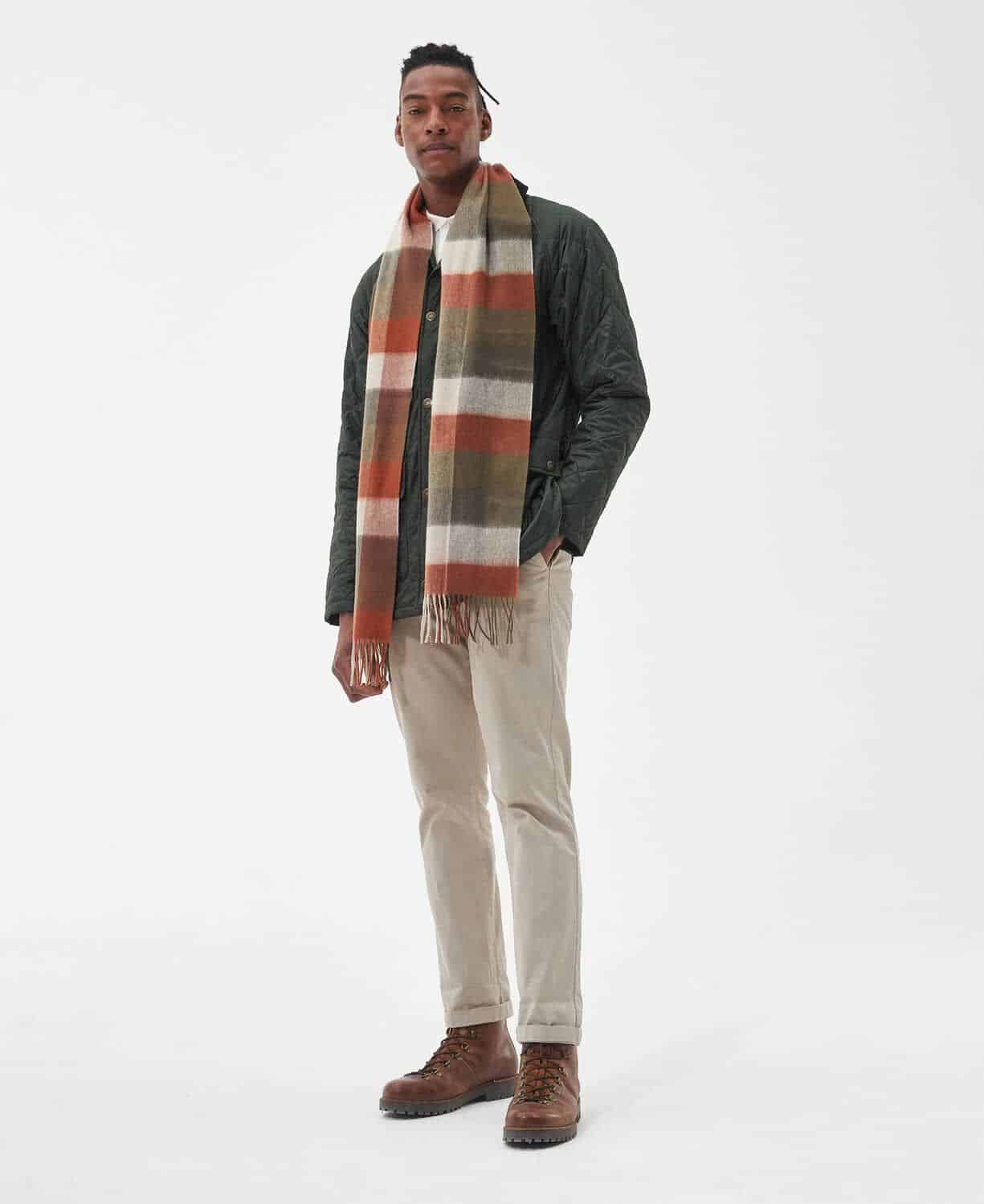 Barbour Large Tattersall Scarf