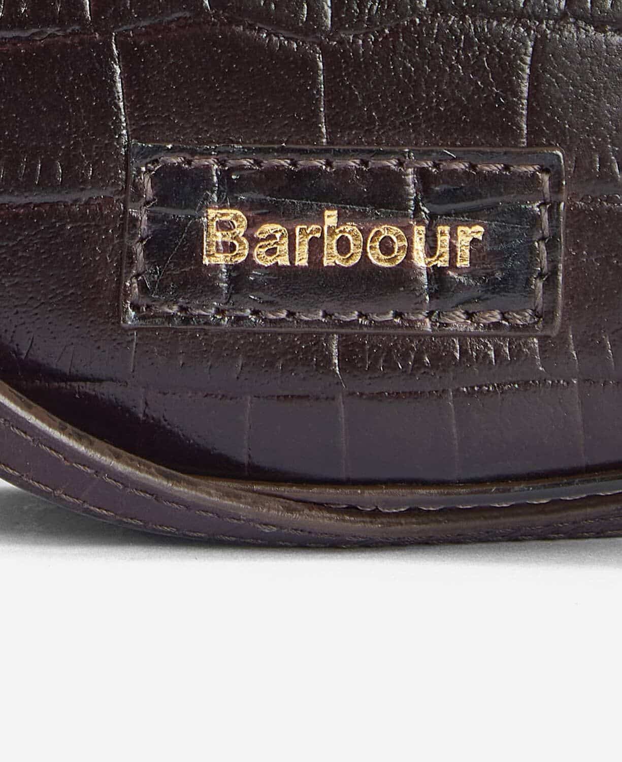 Barbour Eilein Leather Saddle Bag
