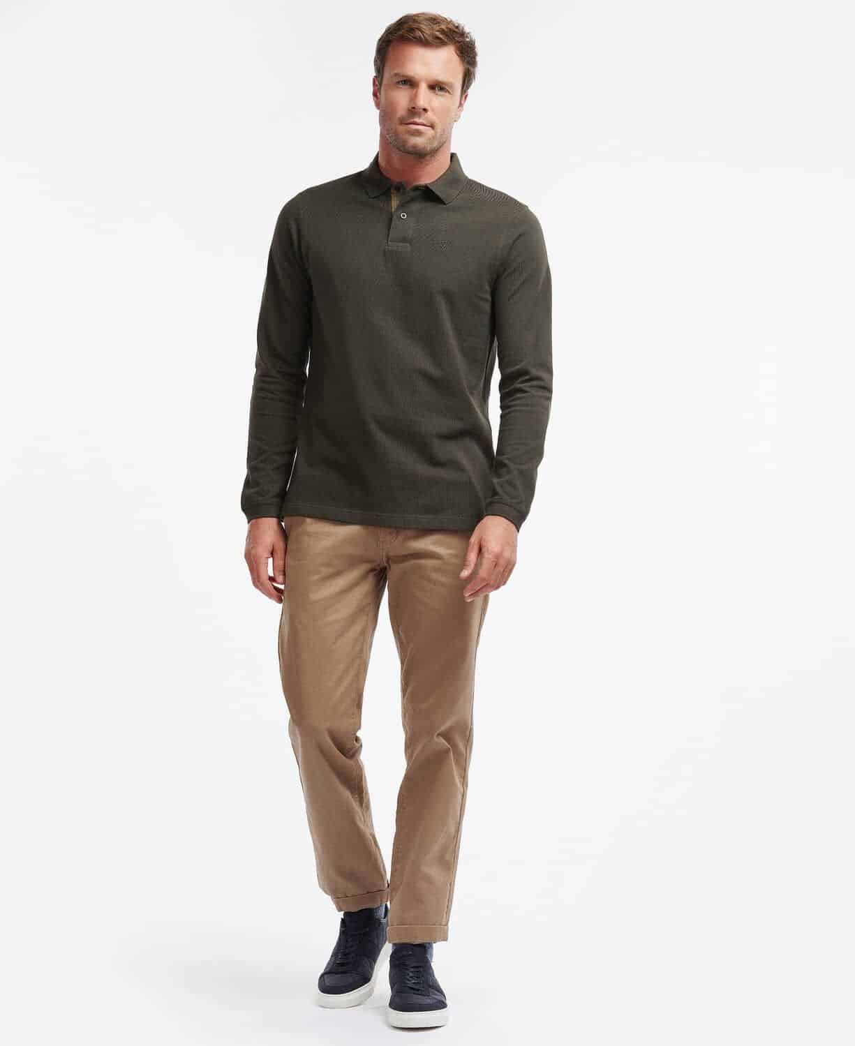BARBOUR ESSENTIAL L/S SPORTS POLO