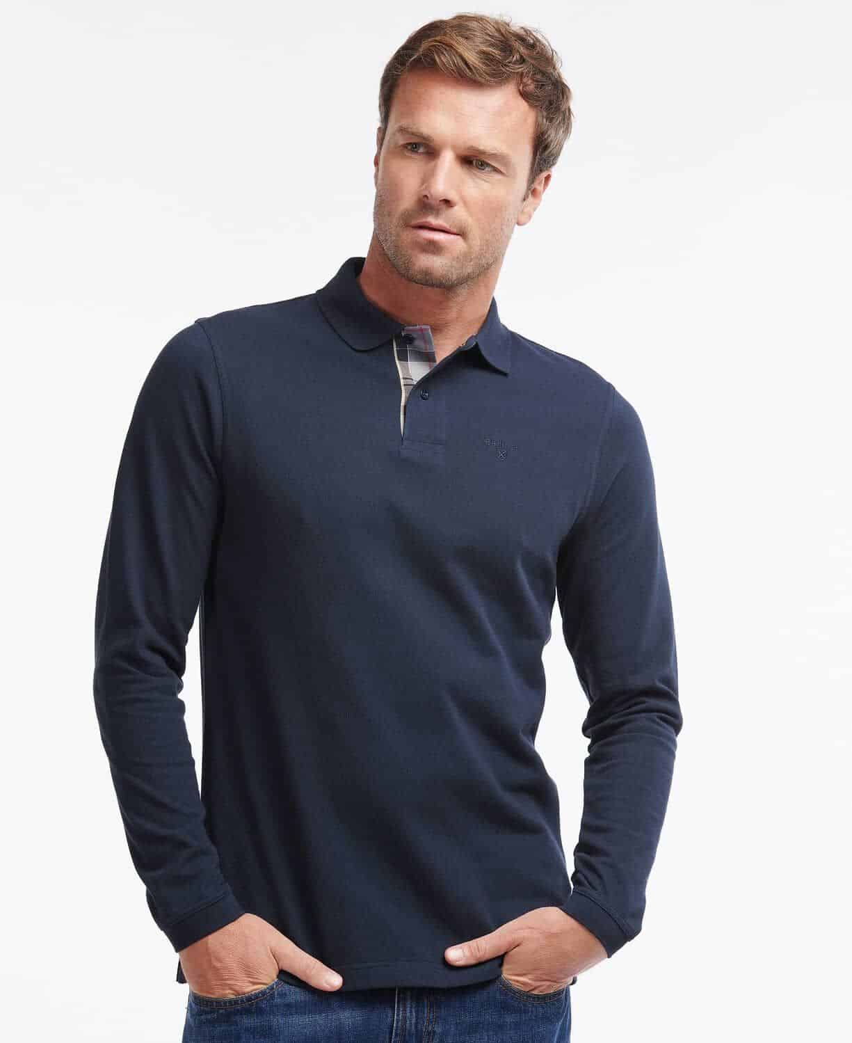 BARBOUR ESSENTIAL L/S SPORTS POLO