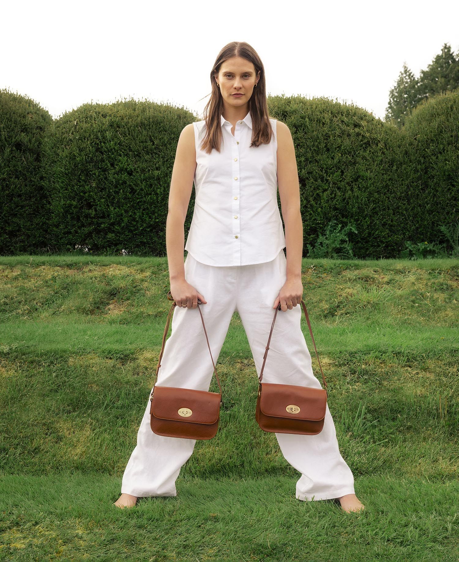 Isla Leather Cross Body Bag