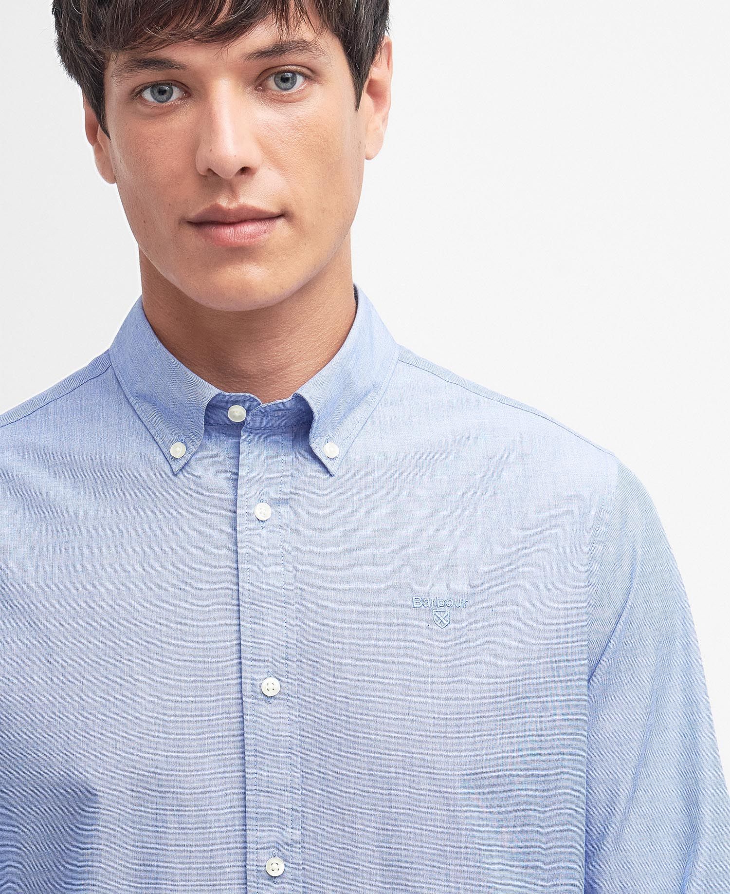 Crest Poplin Tailored Shirt