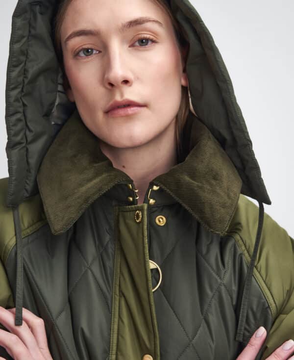 Cookston Longline Quilted Jacket