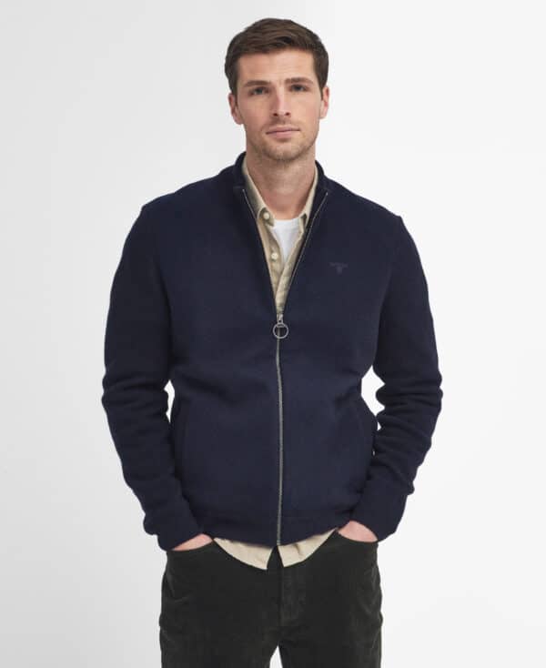 Barbour Balwen Zip Through Knitted