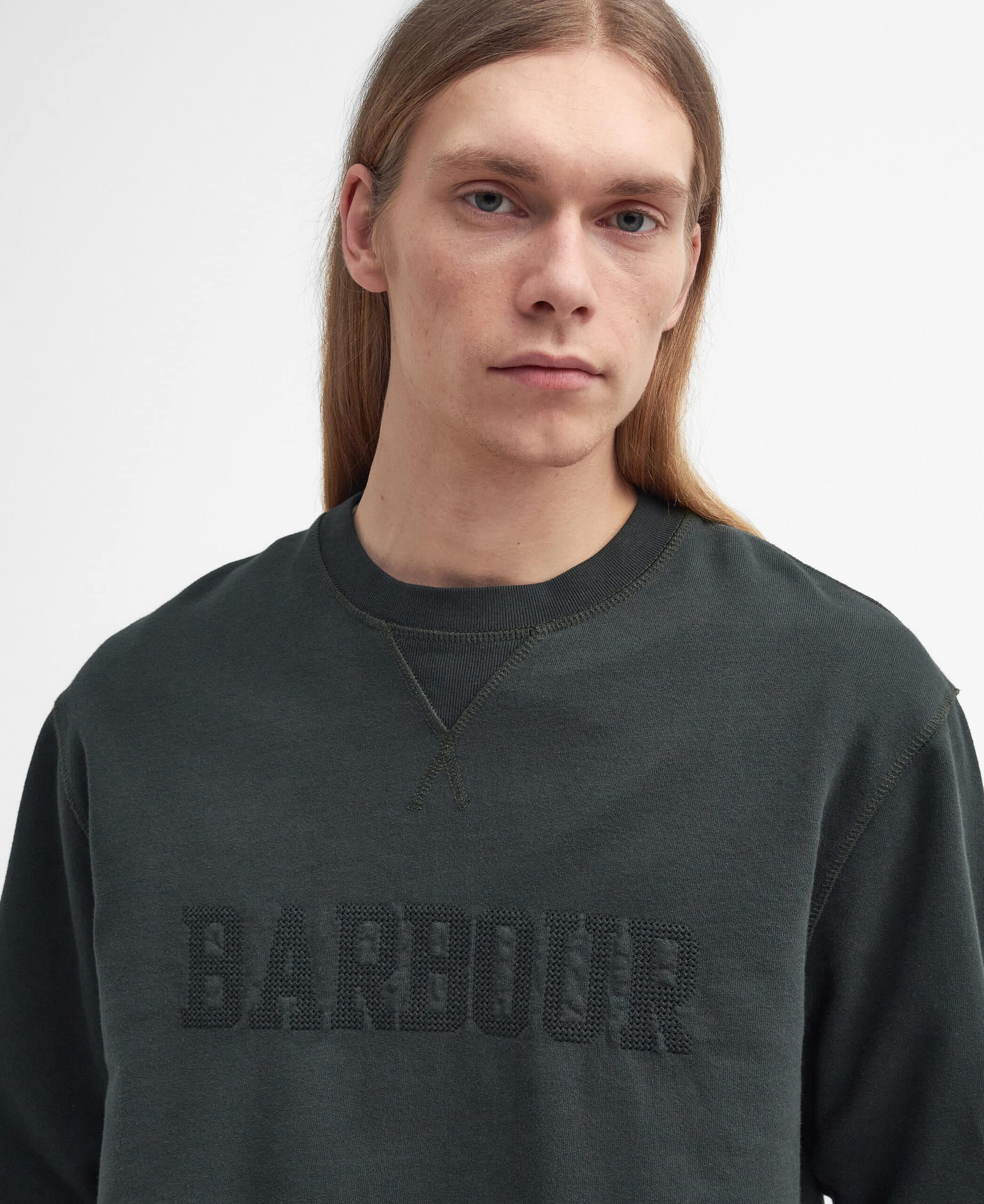 BARBOUR Howe Relaxed Crew Neck Sweatshirt