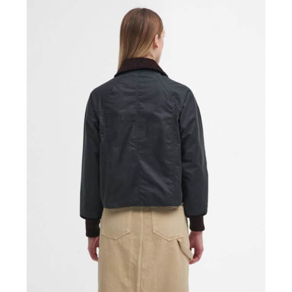 Barbour Cropped Beadnell Waxed Jacket